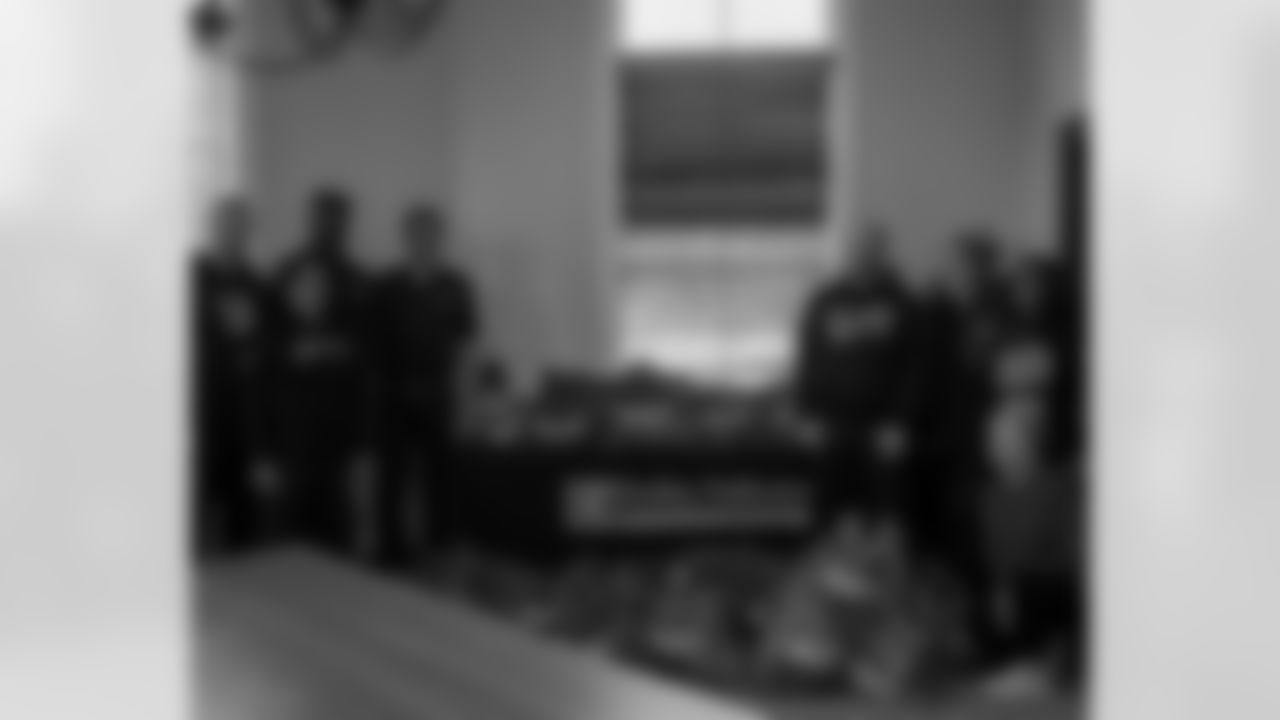 New Orleans Saints legend Daryl Terrell joined the team and Dudley DeBosier to build care kits for victims of domestic violence in Baton Rouge on Monday, January 26, 2026. The care packages were donated to the Capital Area Family Justice Center.