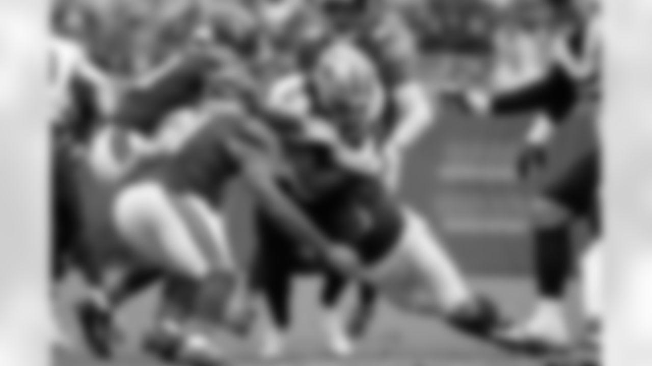Check out the game action photos from the New Orleans Saints game against the Chicago Bears for Week 7 of the 2025 NFL season on Oct. 19, 2025 at Soldier Field.