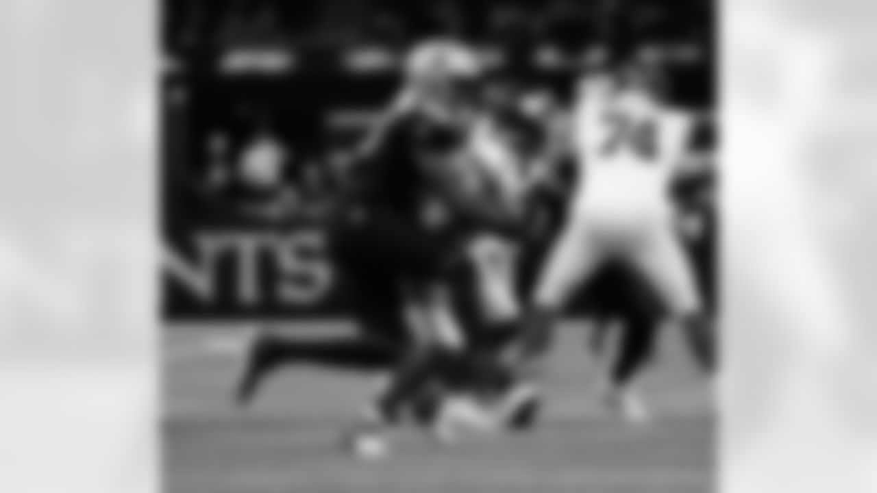 Check out the game action photos from the New Orleans Saints game against the New York Giants for Week 5 of the 2025 NFL season on Oct. 5, 2025 at Caesars Superdome.