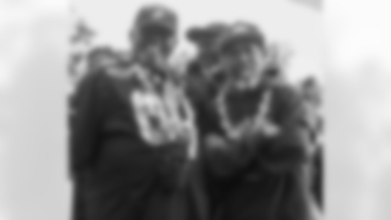 New Orleans Saints fans enjoyed the Week 12 entertainment in Champions Square ahead of the game against the Atlanta Falcons during the 2025 NFL season on Nov. 23, 2025.