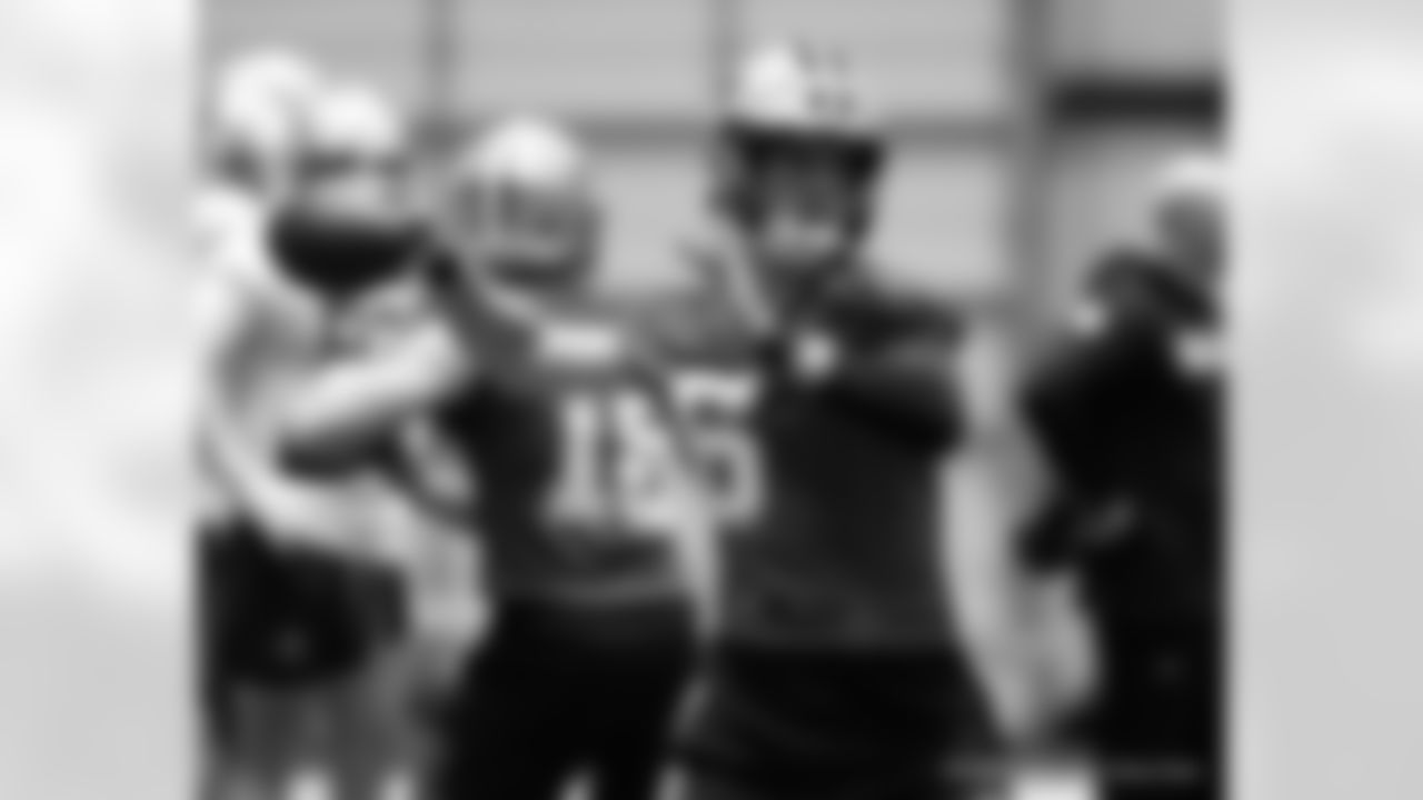 New Orleans Saints players kicked off 2025 Rookie Minicamp workouts at the Ochsner Sports Performance Center on May 9, 2025.