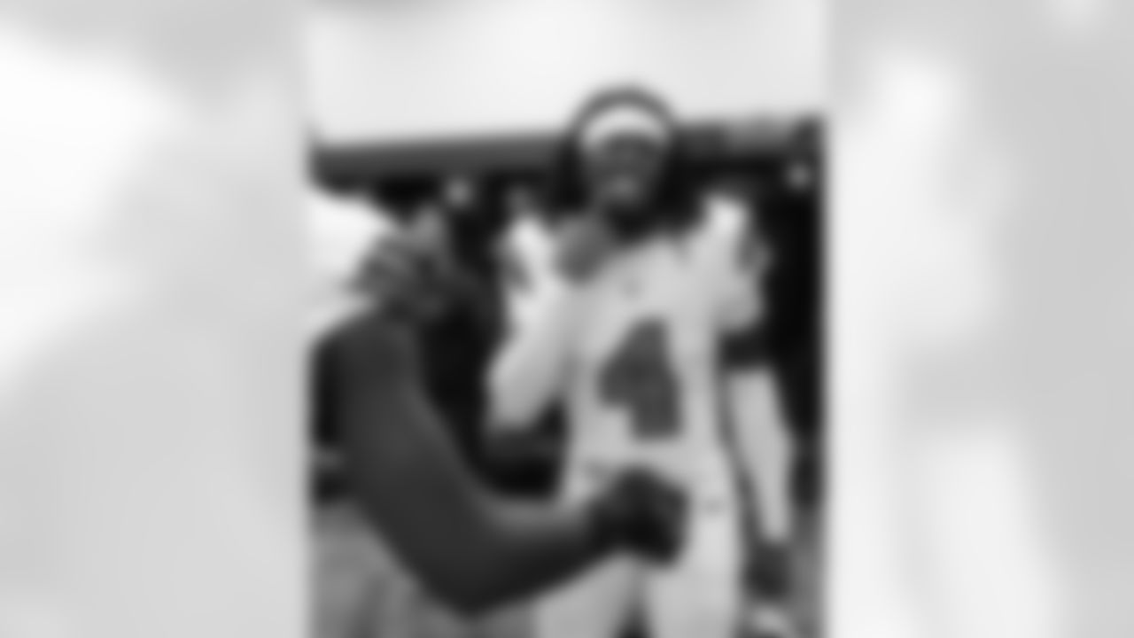 Head inside the New Orleans Saints locker room postgame after the Saints' win against the Carolina Panthers in Week 10 of the 2025 NFL Season presented by Bud Light.