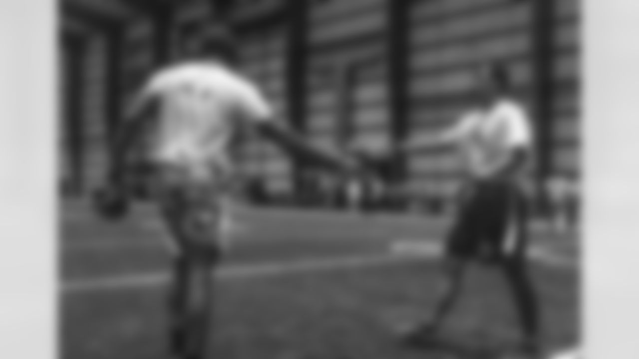 The New Orleans Saints and Bud Light teamed up to host the Folds of Honor Flag Football Tournament with local first responders at the Ochsner Sports Performance Center on Tuesday, December 5, 2023.