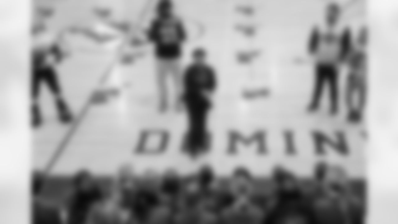 The New Orleans Saints and Ochsner hosted a CPR education event in partnership with the American Heart Association at St. Mary's Dominican High School on Feb. 27, 2026, as part of Heart Health Month. Saints tight end Juwan Johnson joined students for hands-on training, helping raise awareness about the importance of CPR education and heart health.