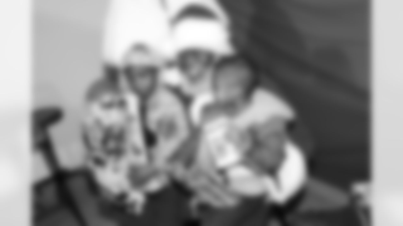 New Orleans Saints center/guard Cesar Ruiz hosted a holiday toy giveaway at the New Orleans Women and Children's Center on Tuesday, Dec. 16, 2025. The event also featured appearances by fellow Saints players center Erik McCoy, linebacker Torricelli Simpkins III, wide receiver Easton Kilty, and offensive tackle William Sherman to spread holiday cheer to children and families in the community.