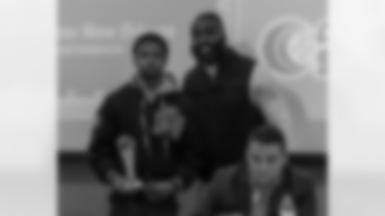 New Orleans Saints linebacker Demario Davis shared his inspiring story at the final Quarterbacks Club meeting of the year as well as awarded trophies to each 2025 High School Football Player of the Week at the Cannery on Monday, Dec. 16, 2025.