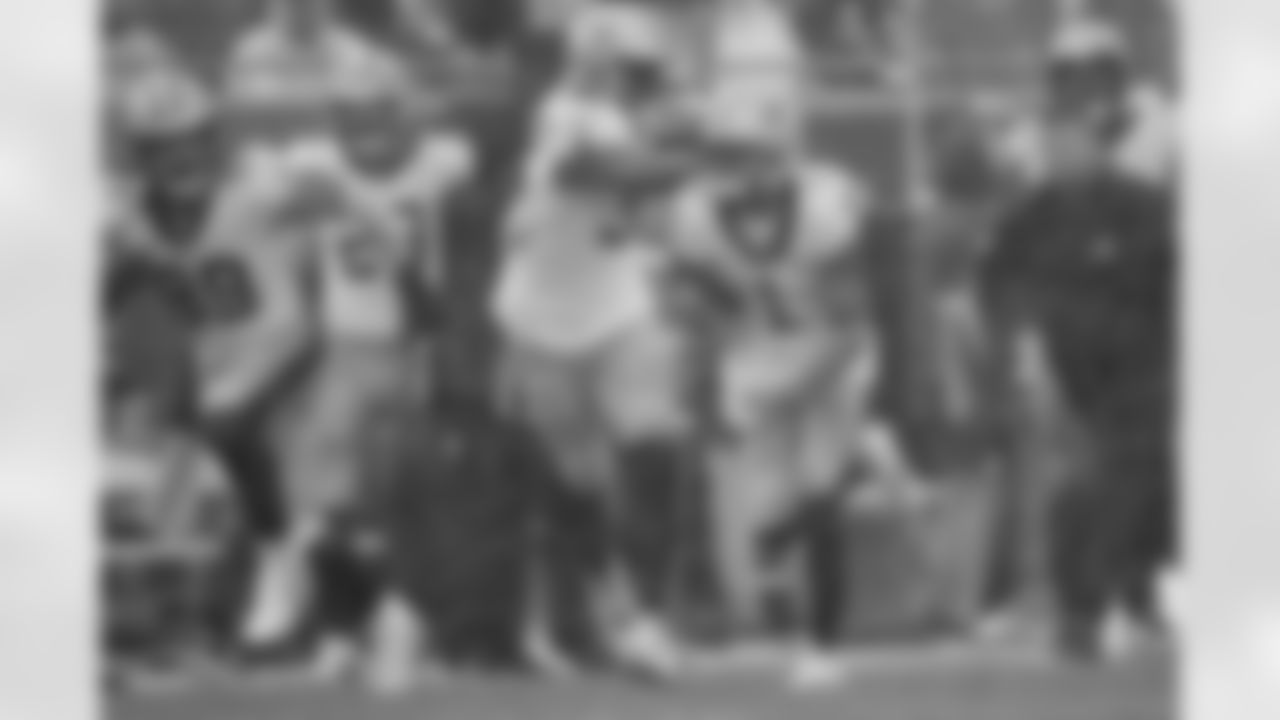 Check out the game action photos from the New Orleans Saints game against the Tampa Bay Buccaneers for Week 14 of the 2025 NFL season on Dec. 7, 2025 at Raymond James Stadium.