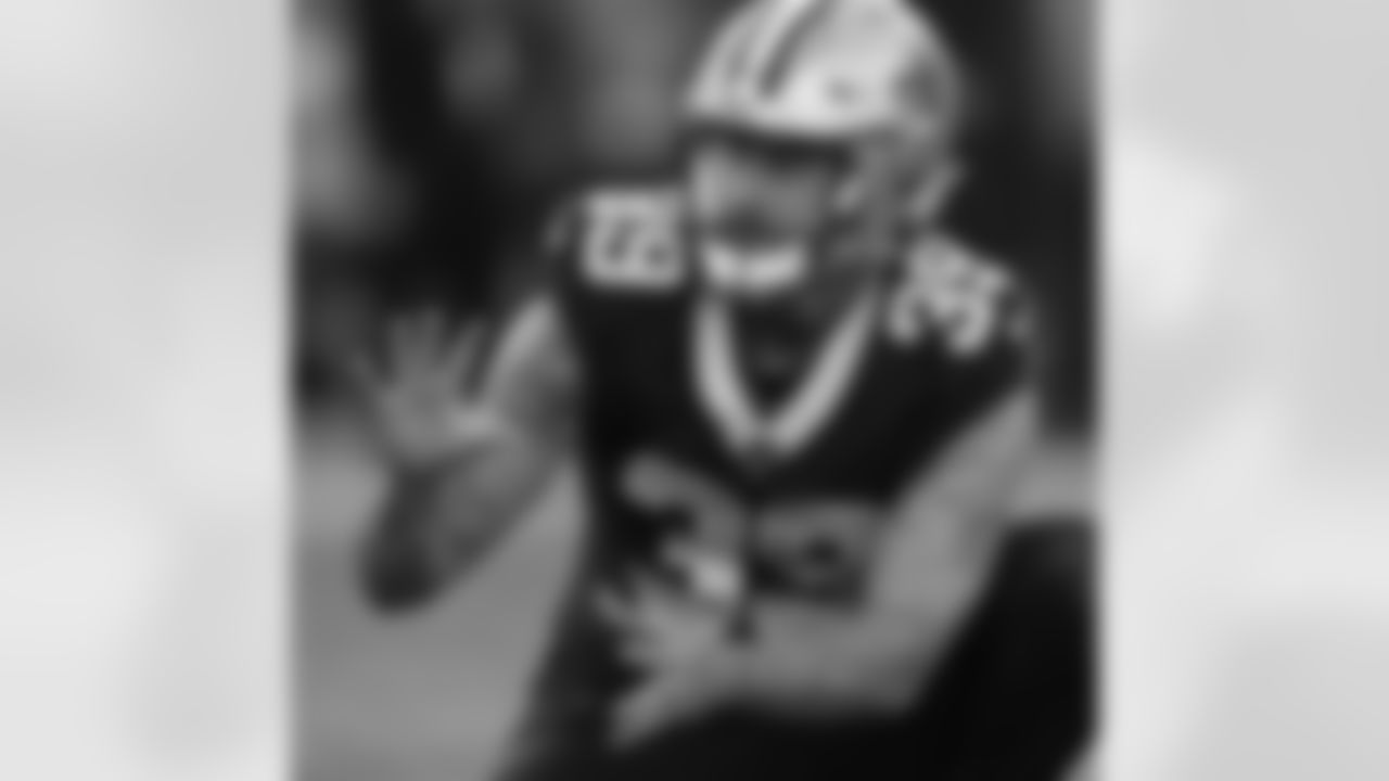 Check out photos of New Orleans Saints punter Lou Hedley in action throughout the 2023 NFL season.