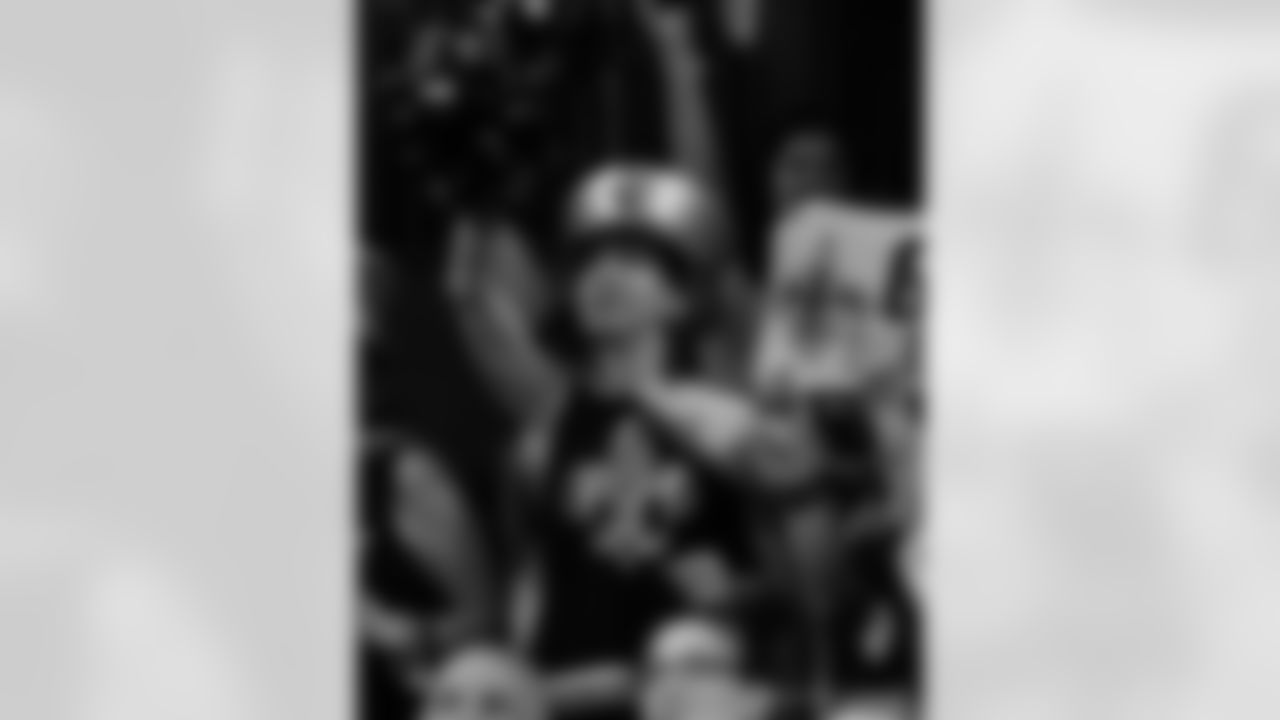 Check out the fan photos from the New Orleans Saints game against the New England Patriots for Week 6 of the 2025 NFL season on October 12, 2025 at Caesars Superdome.