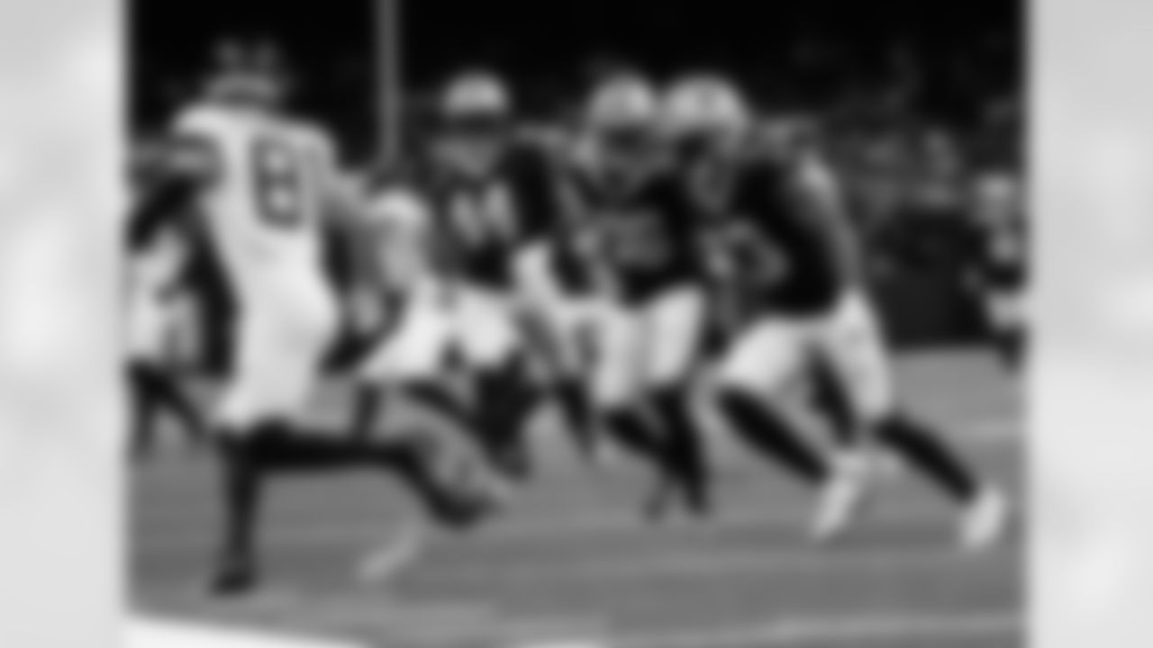 Check out the game action photos from the New Orleans Saints game against the Jacksonville Jaguars in Week 2 of the 2025 NFL preseason.
