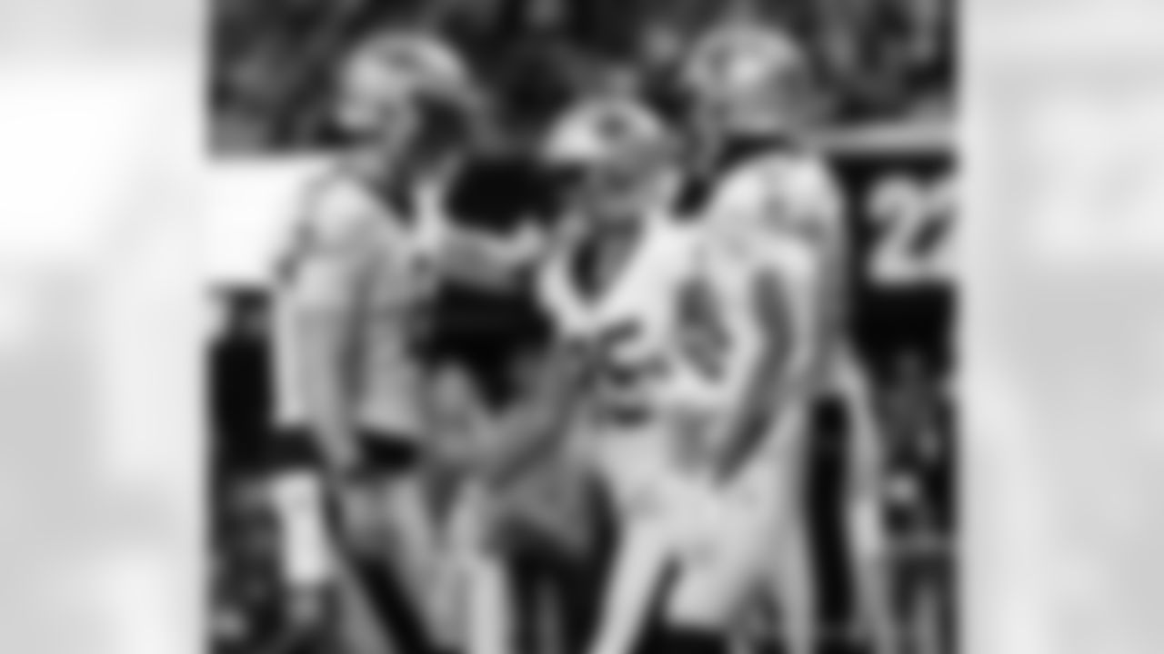 Check out the game action photos from the New Orleans Saints game against the Atlanta Falcons for Week 18 of the 2025 NFL season on Jan. 4, 2026 at Mercedes-Benz Stadium.