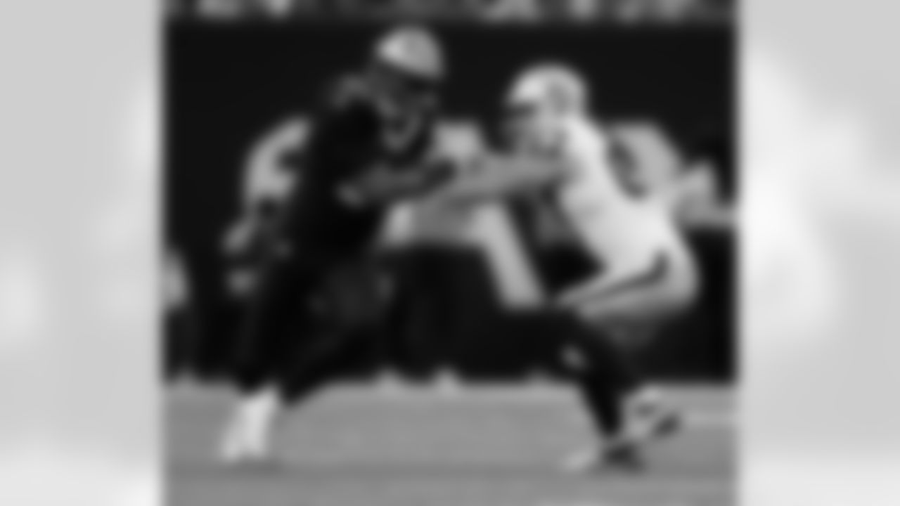 Check out the game action photos from the New Orleans Saints game against the Las Vegas Raiders for Week 17 of the 2024 NFL Season on Dec. 29, 2024 at Caesars Superdome.