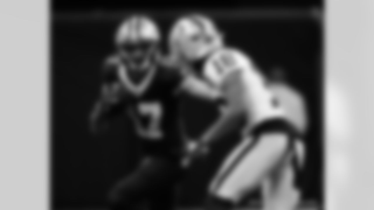 Check out the game action photos from the New Orleans Saints game against the Las Vegas Raiders for Week 17 of the 2024 NFL Season on Dec. 29, 2024 at Caesars Superdome.