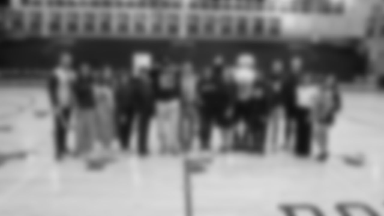 The New Orleans Saints and Ochsner hosted a CPR education event in partnership with the American Heart Association at St. Mary's Dominican High School on Feb. 27, 2026, as part of Heart Health Month. Saints tight end Juwan Johnson joined students for hands-on training, helping raise awareness about the importance of CPR education and heart health.