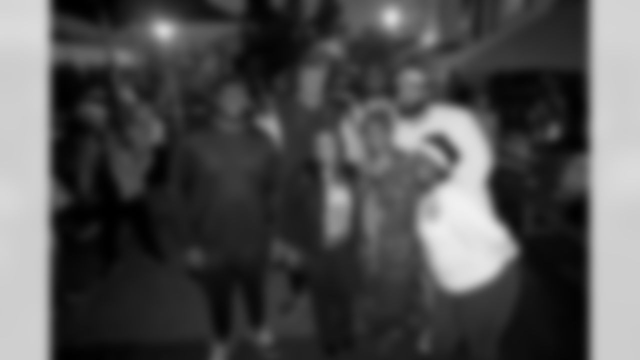 New Orleans Saints center/guard Cesar Ruiz hosted a holiday toy giveaway at the New Orleans Women and Children's Center on Tuesday, Dec. 16, 2025. The event also featured appearances by fellow Saints players center Erik McCoy, linebacker Torricelli Simpkins III, wide receiver Easton Kilty, and offensive tackle William Sherman to spread holiday cheer to children and families in the community.