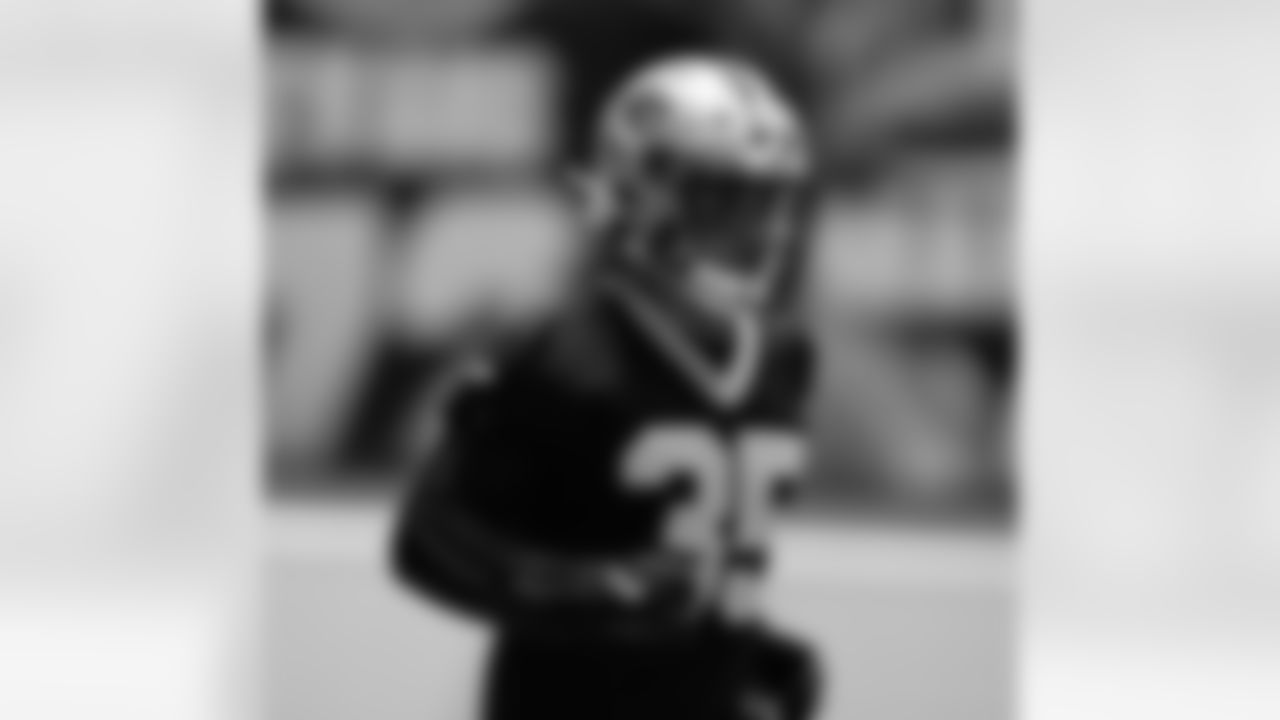New Orleans Saints players kicked off 2025 Rookie Minicamp workouts at the Ochsner Sports Performance Center on May 9, 2025.