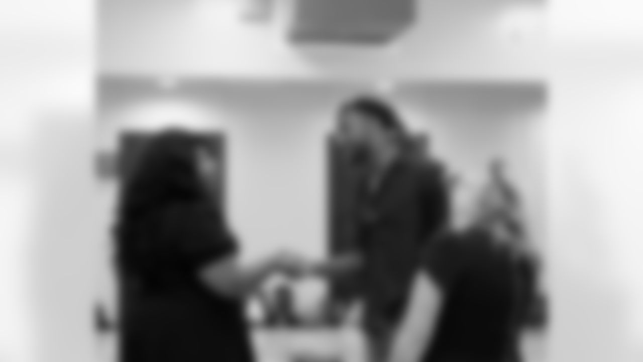 New Orleans Saints safety Justin Reid hosted CPR education event with the American Heart Association at John Ehret High School to unveil his custom My Cause, My Cleats design on Tuesday, Nov. 18, 2025.