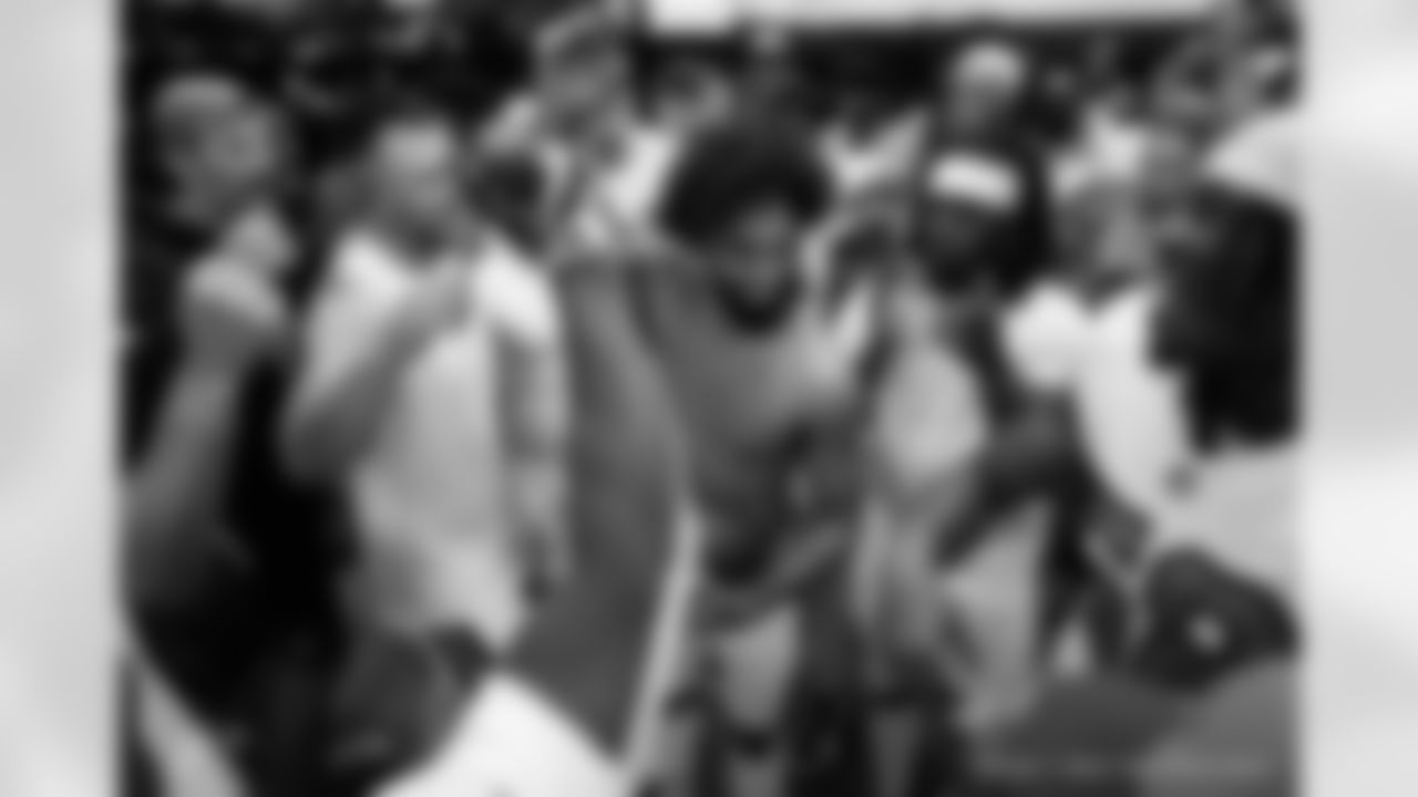 Head inside the New Orleans Saints locker room postgame after the Saints' win against the Carolina Panthers in Week 10 of the 2025 NFL Season presented by Bud Light.