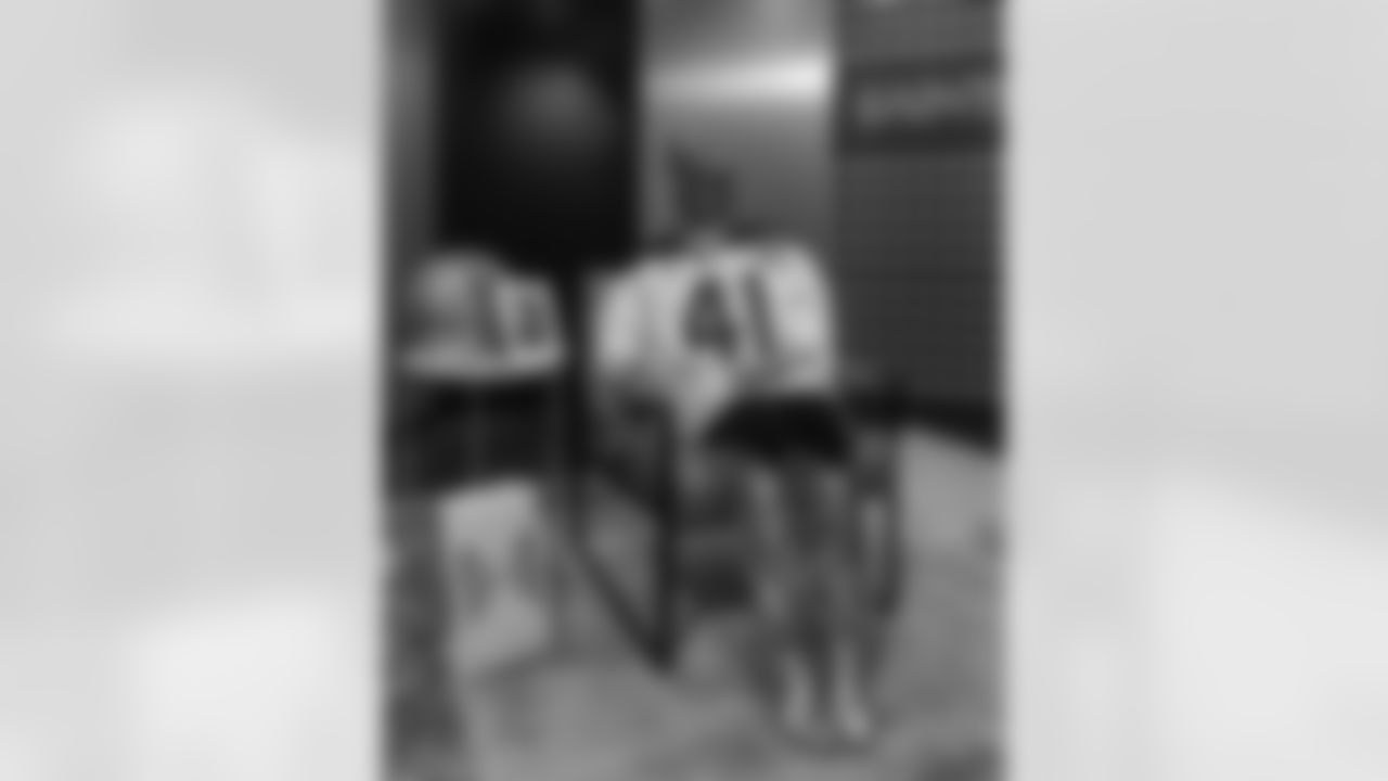 New Orleans Saints defensive end Cam Jordan surprised Angela "Mrs. Big O" Austin, our 2025 Saints Fan of the Year at the Ochsner Sports Performance Center. Angela will represent Saints fans at Super Bowl LX in San Francisco.