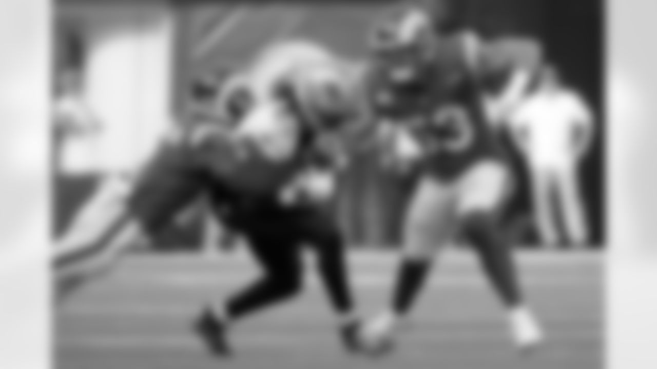 Check out the game action photos from the New Orleans Saints game against the Los Angeles Rams for Week 9 of the 2025 NFL season on Nov. 2, 2025 at SoFi Stadium.