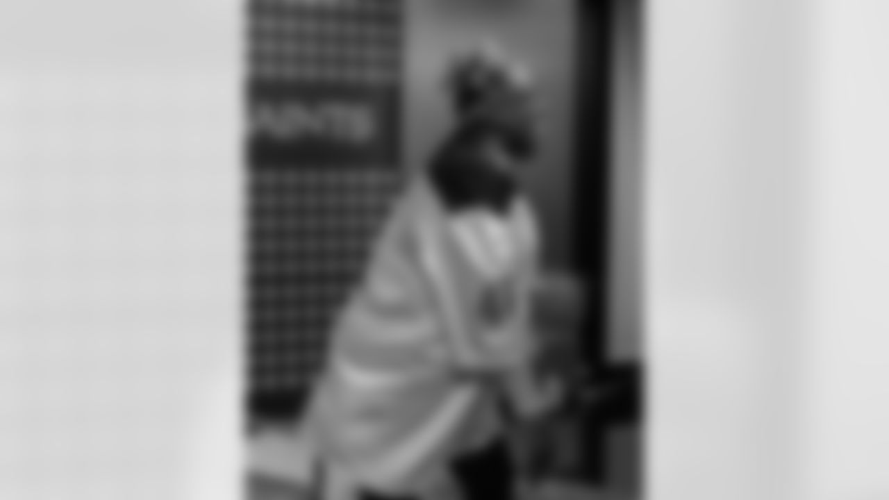 New Orleans Saints defensive end Cam Jordan surprised Angela "Mrs. Big O" Austin, our 2025 Saints Fan of the Year at the Ochsner Sports Performance Center. Angela will represent Saints fans at Super Bowl LX in San Francisco.