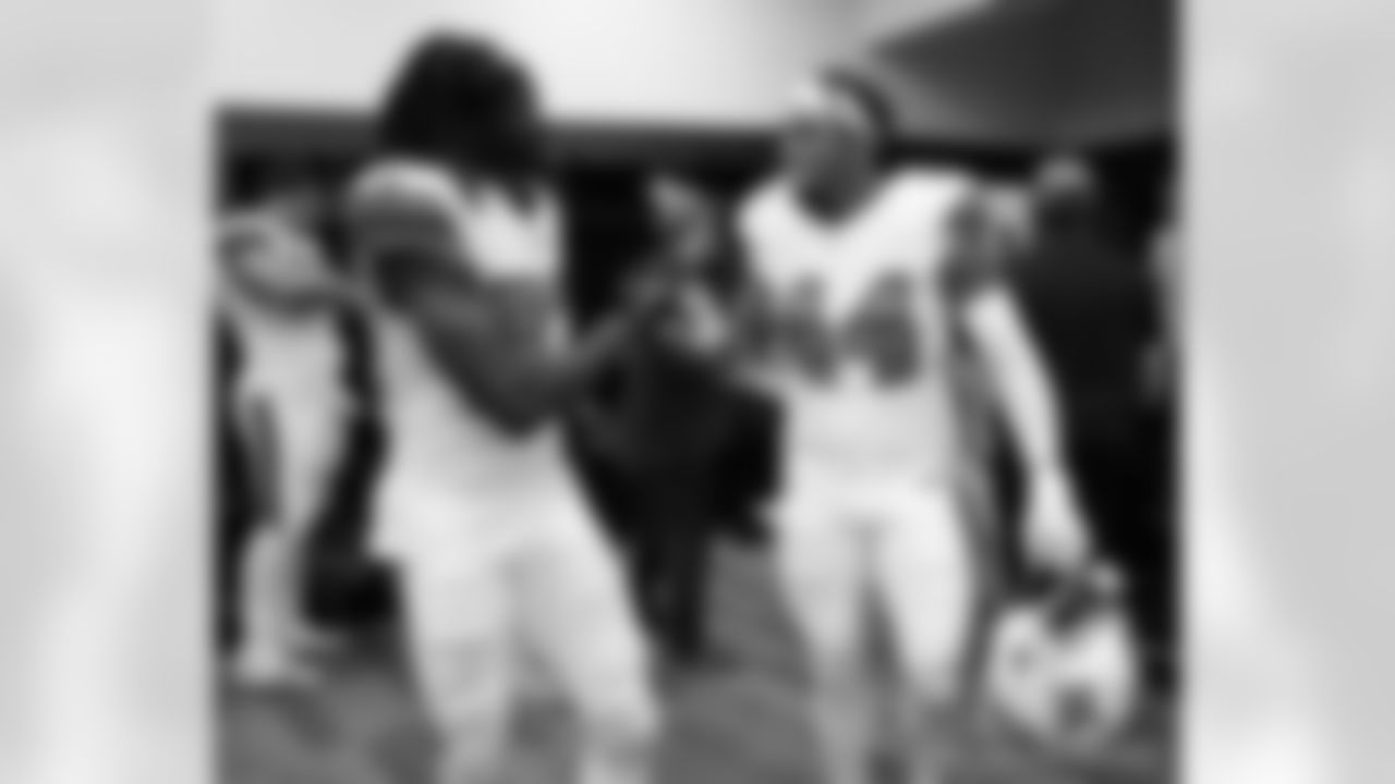 Head inside the New Orleans Saints locker room postgame after the Saints' win against the Carolina Panthers in Week 10 of the 2025 NFL Season presented by Bud Light.