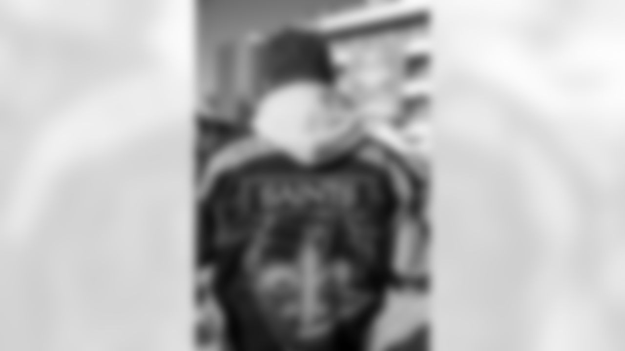 New Orleans Saints fans enjoyed the Week 15 entertainment in Champions Square ahead of the game against the Carolina Panthers during the 2025 NFL season on Dec. 14, 2025.