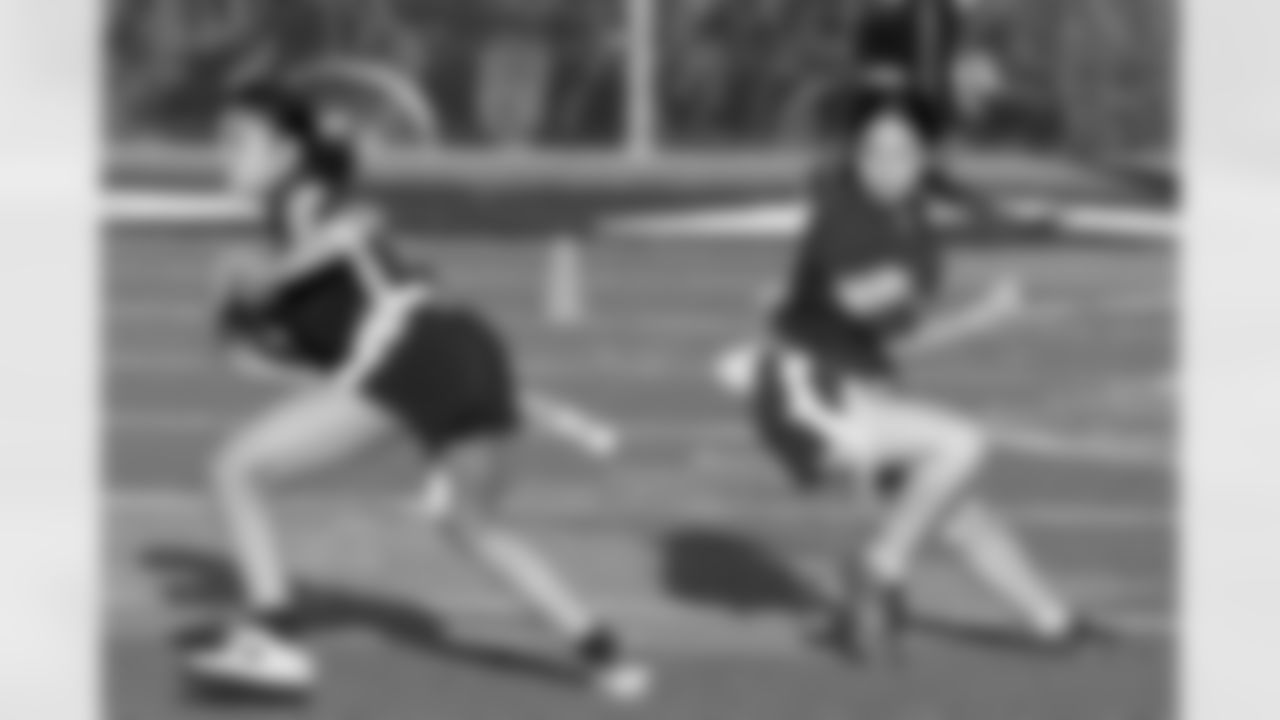 Check out the best Week 1 action shots as six teams competed on Wednesday, April 3 as part of the 2024 Saints Girls High School Flag Football season.