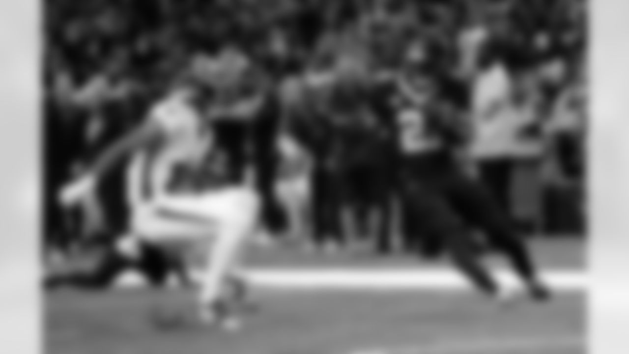 Check out the game action photos from the New Orleans Saints game against the Atlanta Falcons for Week 12 of the 2025 NFL season on Nov. 23, 2025 at the Caesars Superdome.