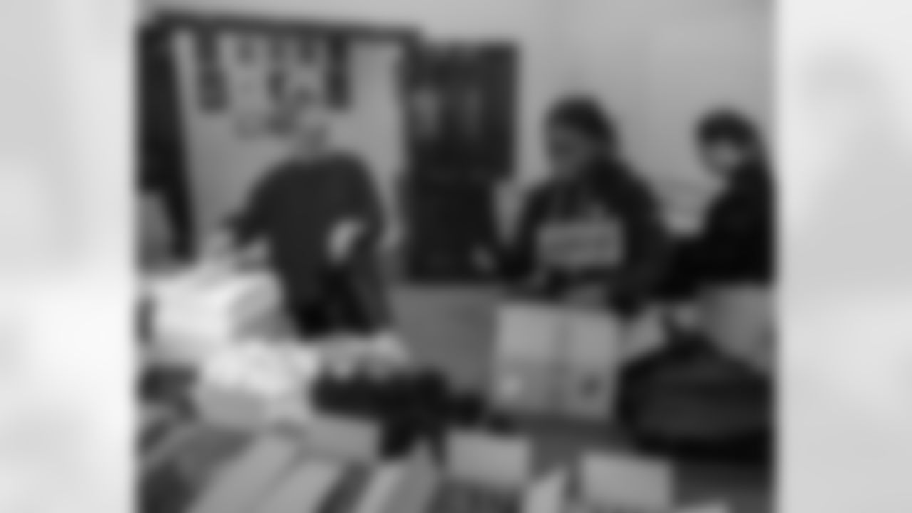 New Orleans Saints legend Daryl Terrell joined the team and Dudley DeBosier to build care kits for victims of domestic violence in Baton Rouge on Monday, January 26, 2026. The care packages were donated to the Capital Area Family Justice Center.