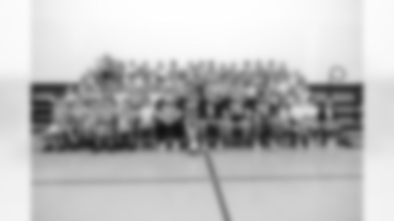 New Orleans Saints players Tyler Shough, Dillon Radunz, Treyton Welch, Will Clapp, and Erik McCoy visited St. Pius Elementary, spending the afternoon answering student questions and signing autographs on Tuesday, Nov. 18, 2025.