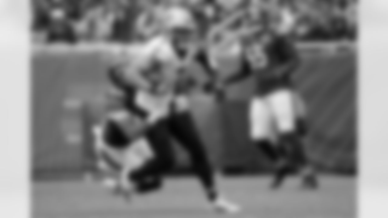 Check out the game action photos from the New Orleans Saints game against the Chicago Bears for Week 7 of the 2025 NFL season on Oct. 19, 2025 at Soldier Field.