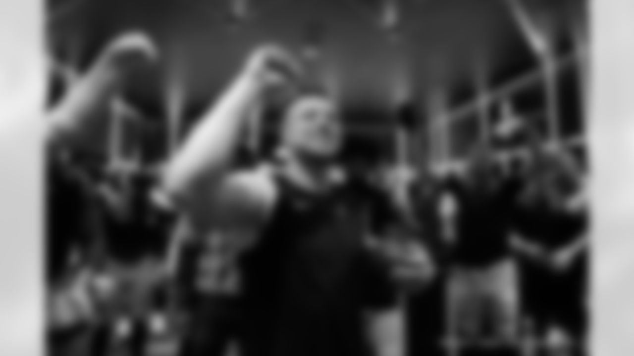 Head inside the New Orleans Saints locker room postgame after the Saints' win against the New York Jets in Week 16 of the 2025 NFL season presented by Bud Light.