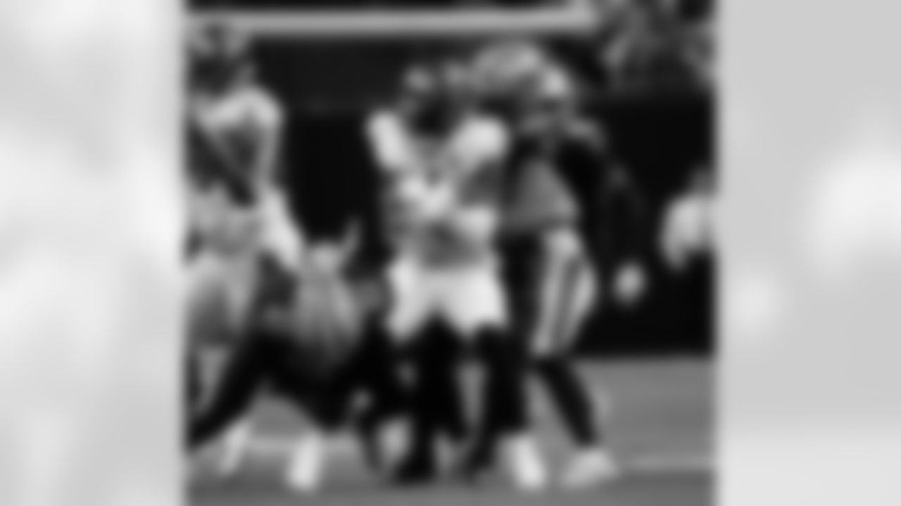 Check out the game action photos from the New Orleans Saints game against the Tampa Bay Buccaneers for Week 8 of the 2025 NFL season on Oct. 26, 2025 at the Caesars Superdome.