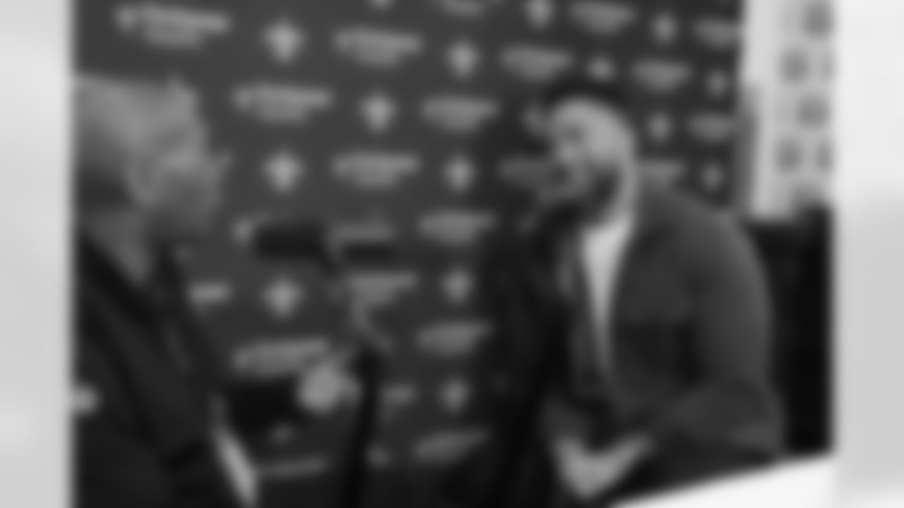 Check out photos from the Super Bowl LX media experiences on Radio Row at the Moscone Center in San Francisco on February 3 and February 4, 2026.