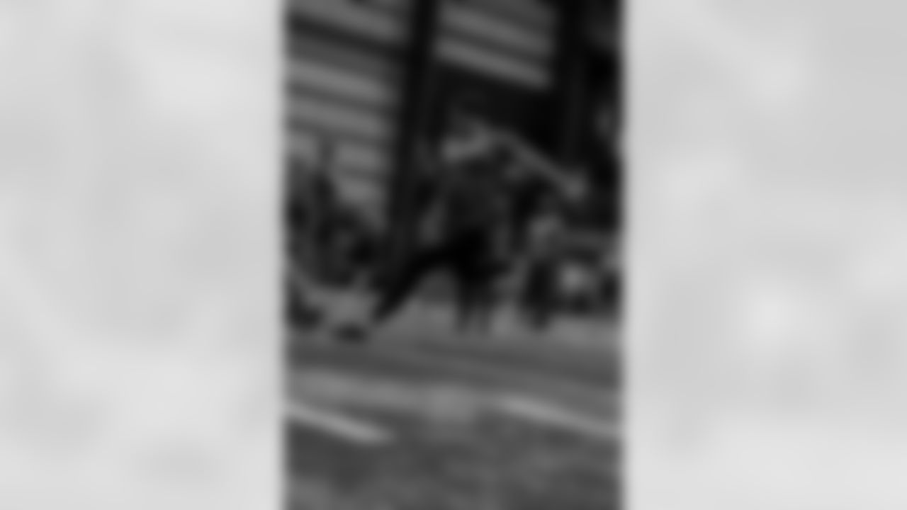 The New Orleans Saints and Dudley DeBosier hosted members of the Army, Marines, Air Force, Navy, and Coast Guard at the Ochsner Sports Performance Center for the 2026 Battle of the Branches on Thursday, January 29. Saints legend Pat Swilling, former defensive end Buford Jordan, and former kicker Greg Fassitt, along with Saints quarterback Tyler Shough and center Erik McCoy, were in attendance for the round-robin tournament featuring challenges such as tug-of-war, the 40-yard dash, and field goal kicking.