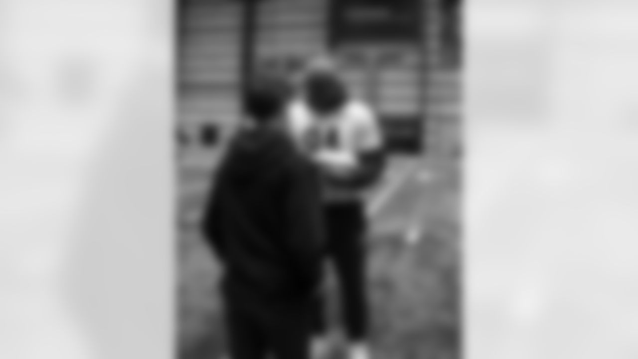 The New Orleans Saints teamed up with Make-A-Wish and the Dear Jack Foundation to host three fans for a facility tour on Saturday, December 20, 2025. The families also had the opportunity to meet players and head coach Kellen Moore at the team's walkthrough practice ahead of Week 16.