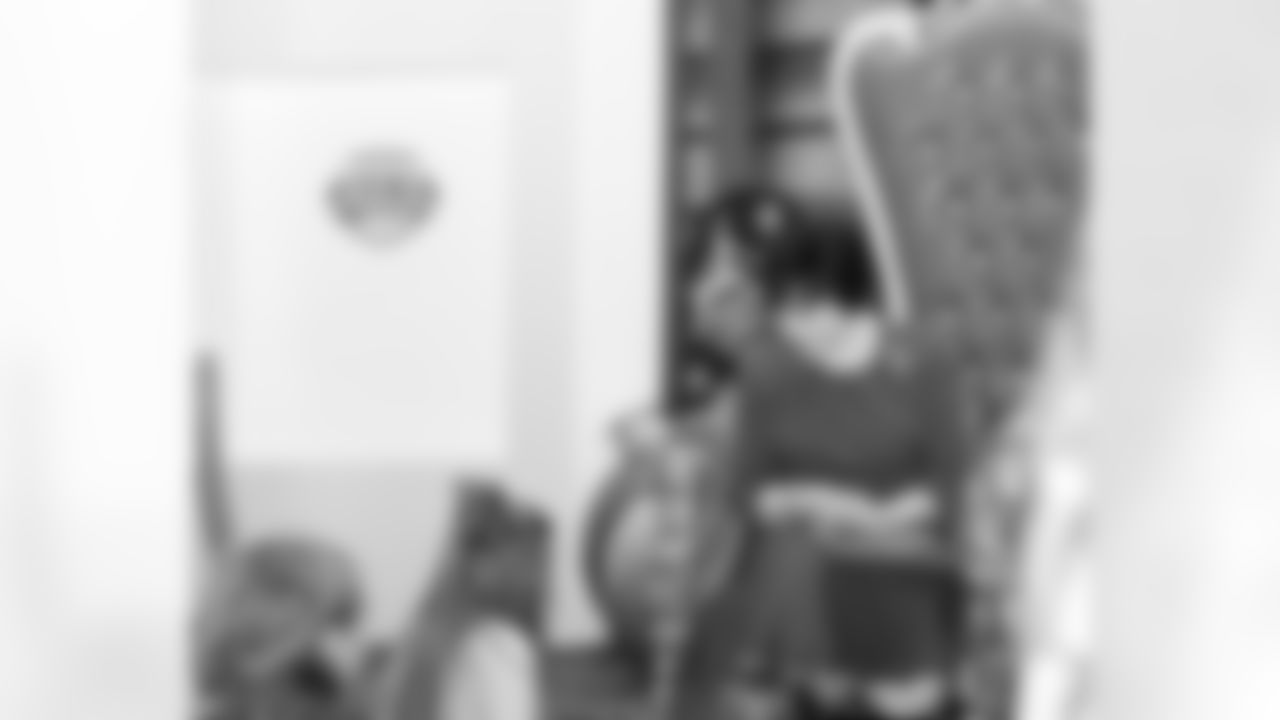 The New Orleans Saints hosted its 11th annual Sideline Pass holiday toy and gift drive in partnership with Saints owner and New Orleans Pelicans governor Gayle Benson and sideline reporter Jen Hale. Guests enjoyed appearances from defensive end Cam Jordan and tight end Juwan Johnson, plus the Saints Cheer Krewe, PelSquad, and more at the Ochsner Sports Performance Center on Tuesday, Nov. 25, 2025.