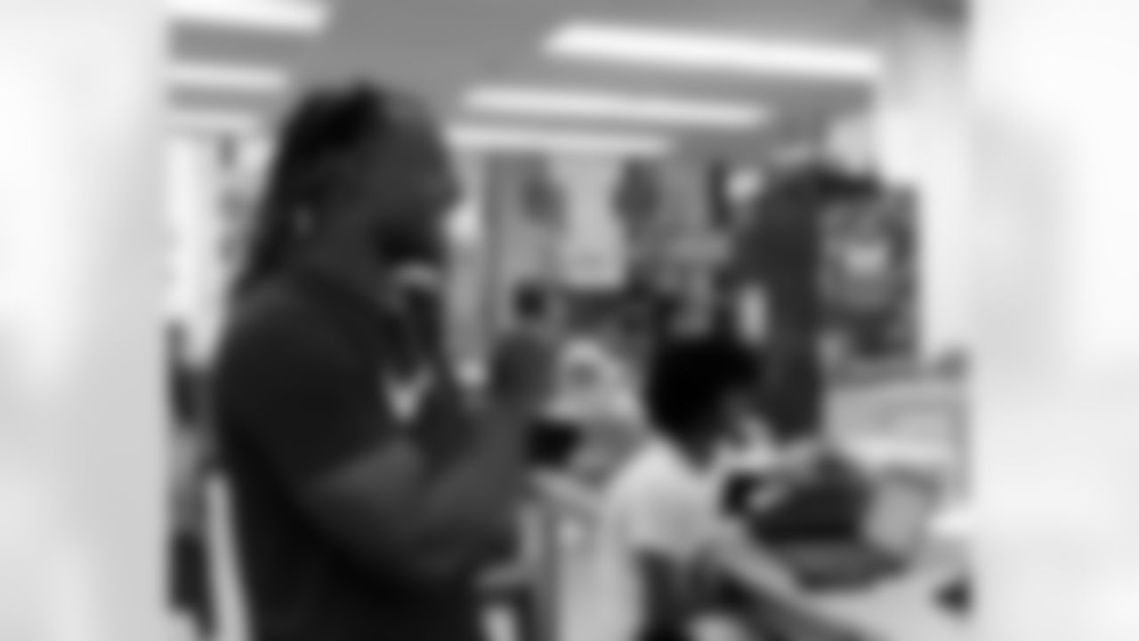 New Orleans Saints safety Justin Reid hosted a "Fully Charged" coding and digital creativity workshop for local youth on Saturday, Oct. 4, 2025 at the Best Buy Teen Tech Center inside the New Orleans Public Library.