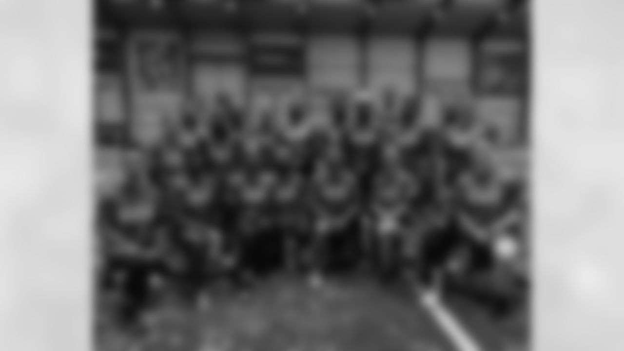 The New Orleans Saints and Dudley DeBosier hosted members of the Army, Marines, Air Force, Navy, and Coast Guard at the Ochsner Sports Performance Center for the 2026 Battle of the Branches on Thursday, January 29. Saints legend Pat Swilling, former defensive end Buford Jordan, and former kicker Greg Fassitt, along with Saints quarterback Tyler Shough and center Erik McCoy, were in attendance for the round-robin tournament featuring challenges such as tug-of-war, the 40-yard dash, and field goal kicking.