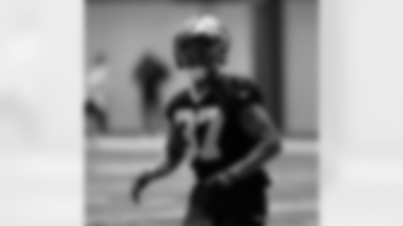 New Orleans Saints players kicked off 2025 Rookie Minicamp workouts at the Ochsner Sports Performance Center on May 9, 2025.