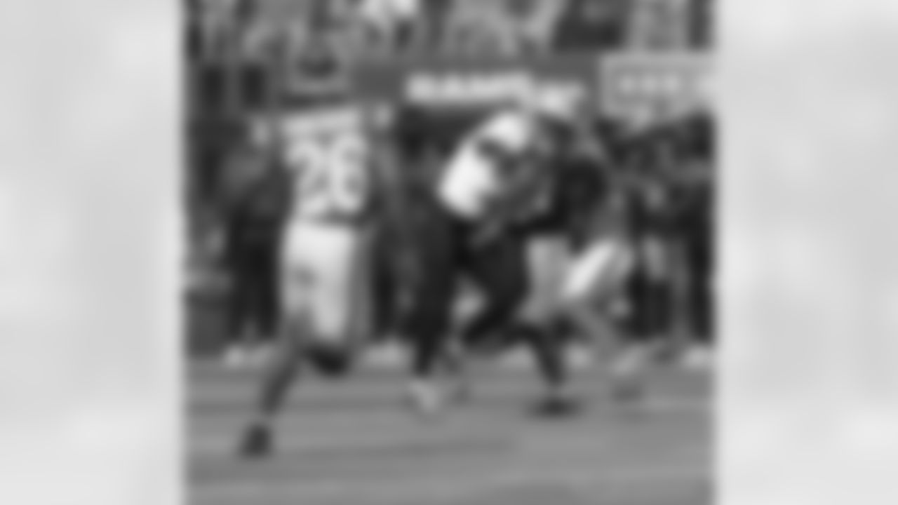 Check out the 20 best photos of the New Orleans offense in their game against the Los Angeles Rams for Week 9 of the 2025 NFL season on Nov. 2, 2025 at the SoFi Stadium.