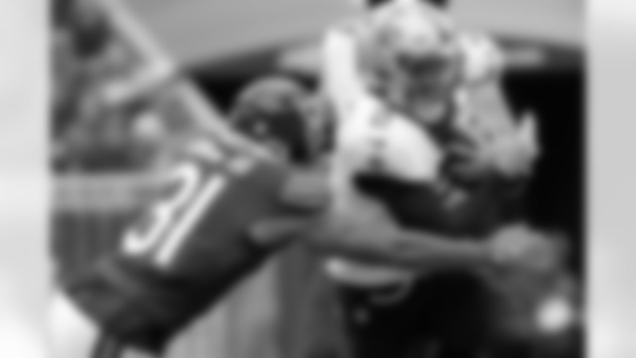 Check out the game action photos from the New Orleans Saints game against the Chicago Bears for Week 7 of the 2025 NFL season on Oct. 19, 2025 at Soldier Field.