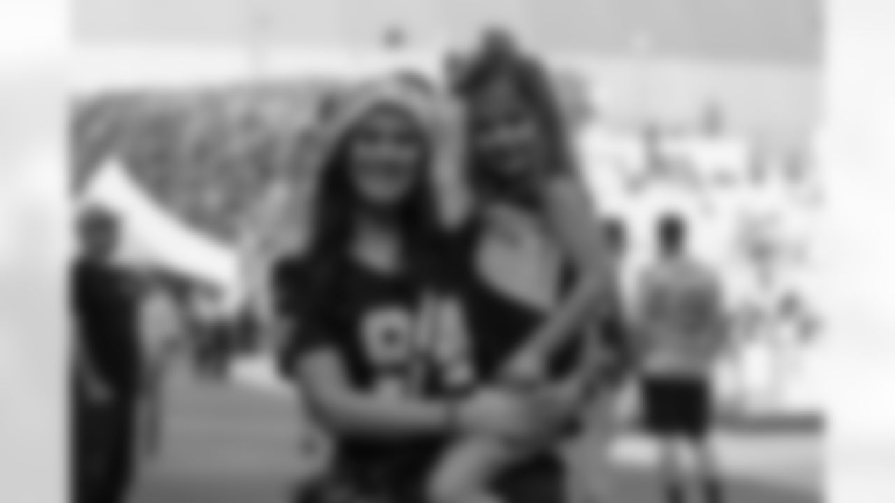 New Orleans Saints fans enjoyed the Week 16 entertainment in Champions Square ahead of the game against the New York Jets during the 2025 NFL season on Dec. 21, 2025.