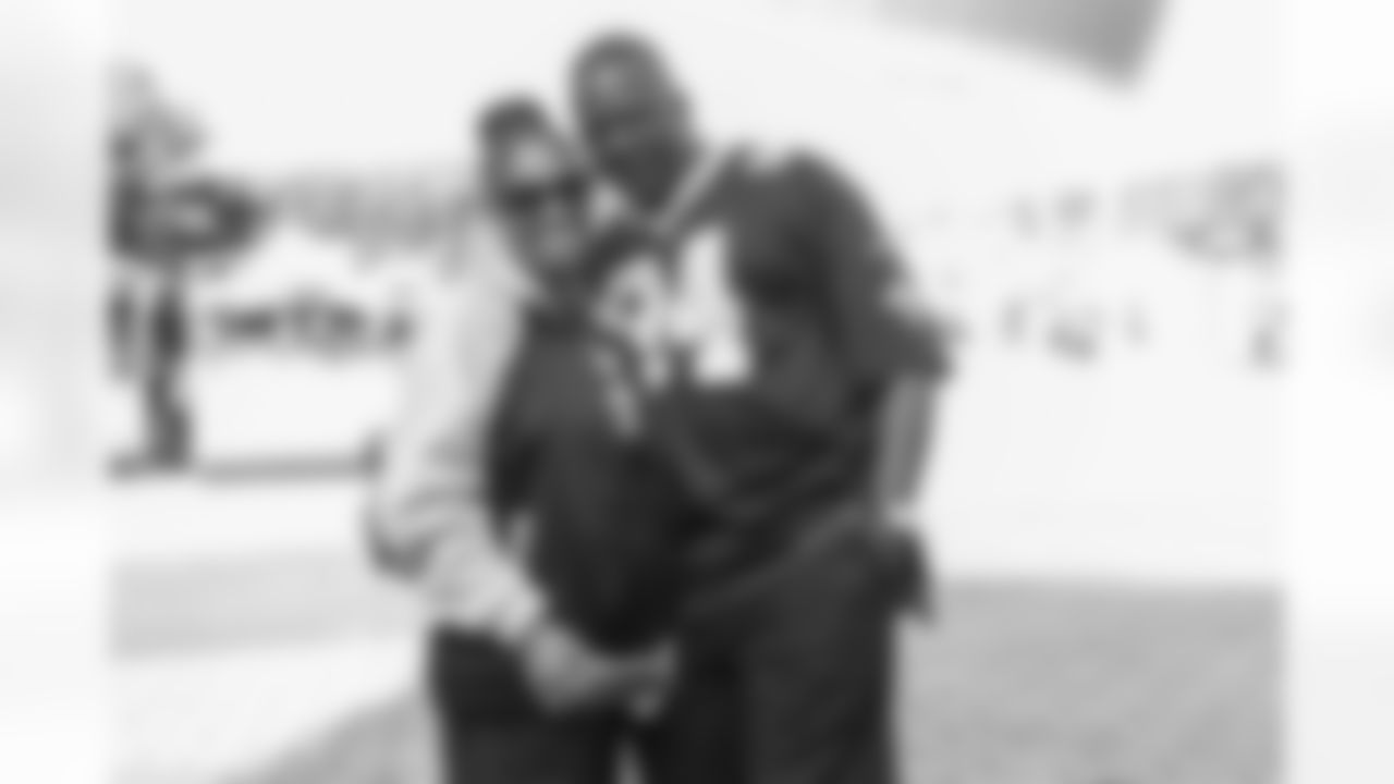 New Orleans Saints fans enjoyed the Week 16 entertainment in Champions Square ahead of the game against the New York Jets during the 2025 NFL season on Dec. 21, 2025.