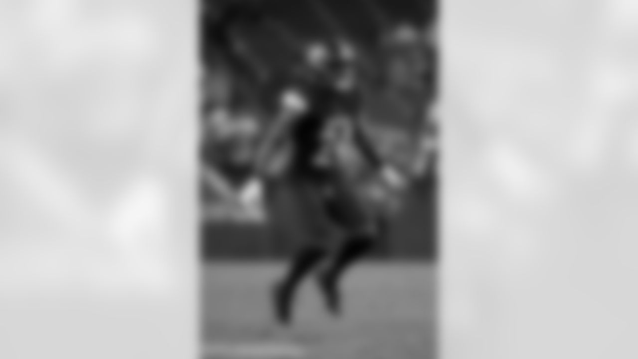 Washington Commanders safety Terrell Burgess (24) runs after the ball during an NFL pre-season football game against the Cleveland Browns, Friday, Aug. 11, 2023, in Cleveland.