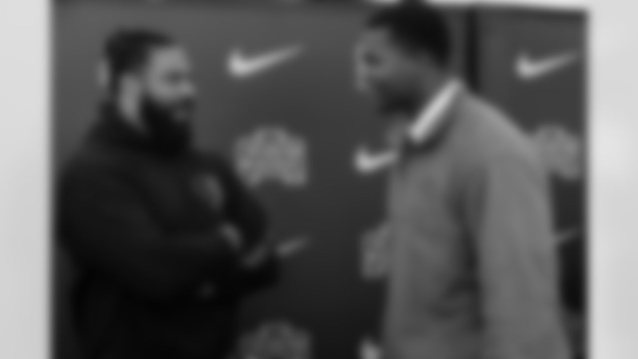 New Orleans Saints defensive end Cameron Jordan along with Grammy-winning R&B artist Anthony Hamilton joined His Love is Amazing to speak with students at St. Augustine High School Campus Ministry on Tuesday, April 23, 2024.