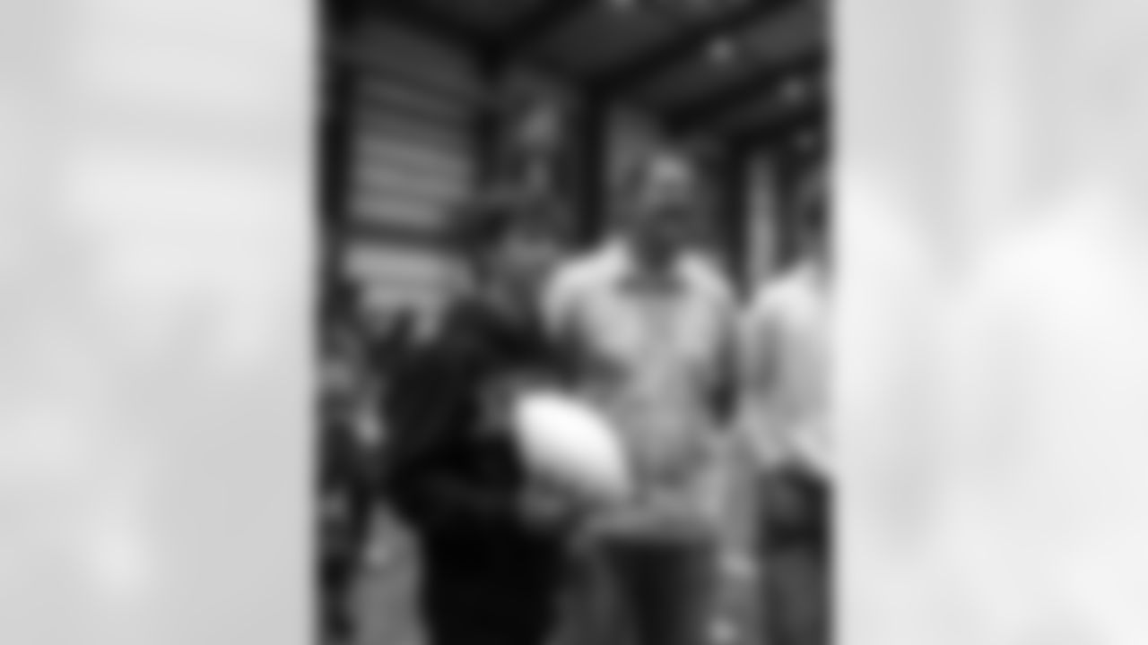 The New Orleans Saints teamed up with Make-A-Wish and the Dear Jack Foundation to host three fans for a facility tour on Saturday, December 20, 2025. The families also had the opportunity to meet players and head coach Kellen Moore at the team's walkthrough practice ahead of Week 16.