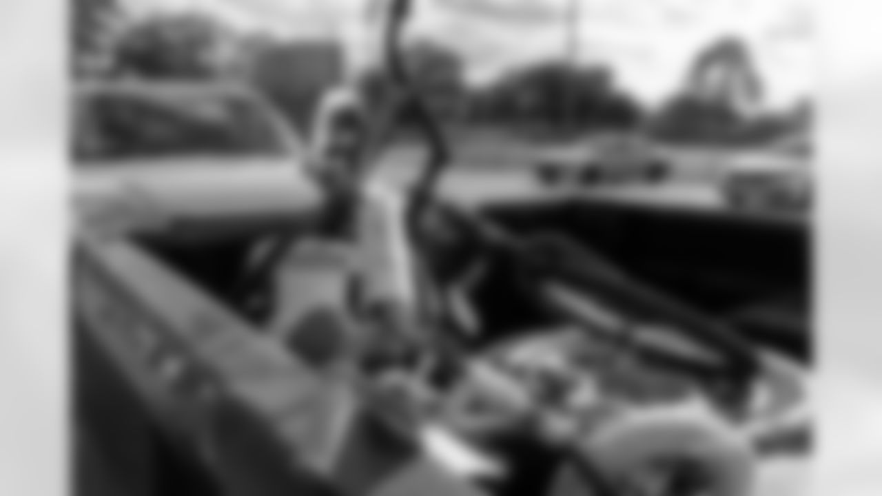 New Orleans Saints defensive tackle Davon Godchaux hosted a holiday bike giveaway on Saturday, Dec. 20, 2025 in Plaquemine, Louisiana, providing children with bicycles to celebrate Christmas and spread holiday cheer in the community.