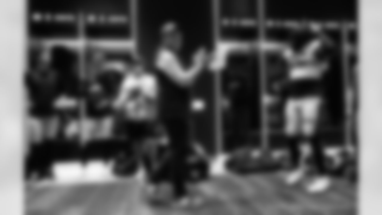 Head inside the New Orleans Saints locker room postgame after the Saints' win against the New York Jets in Week 16 of the 2025 NFL season presented by Bud Light.